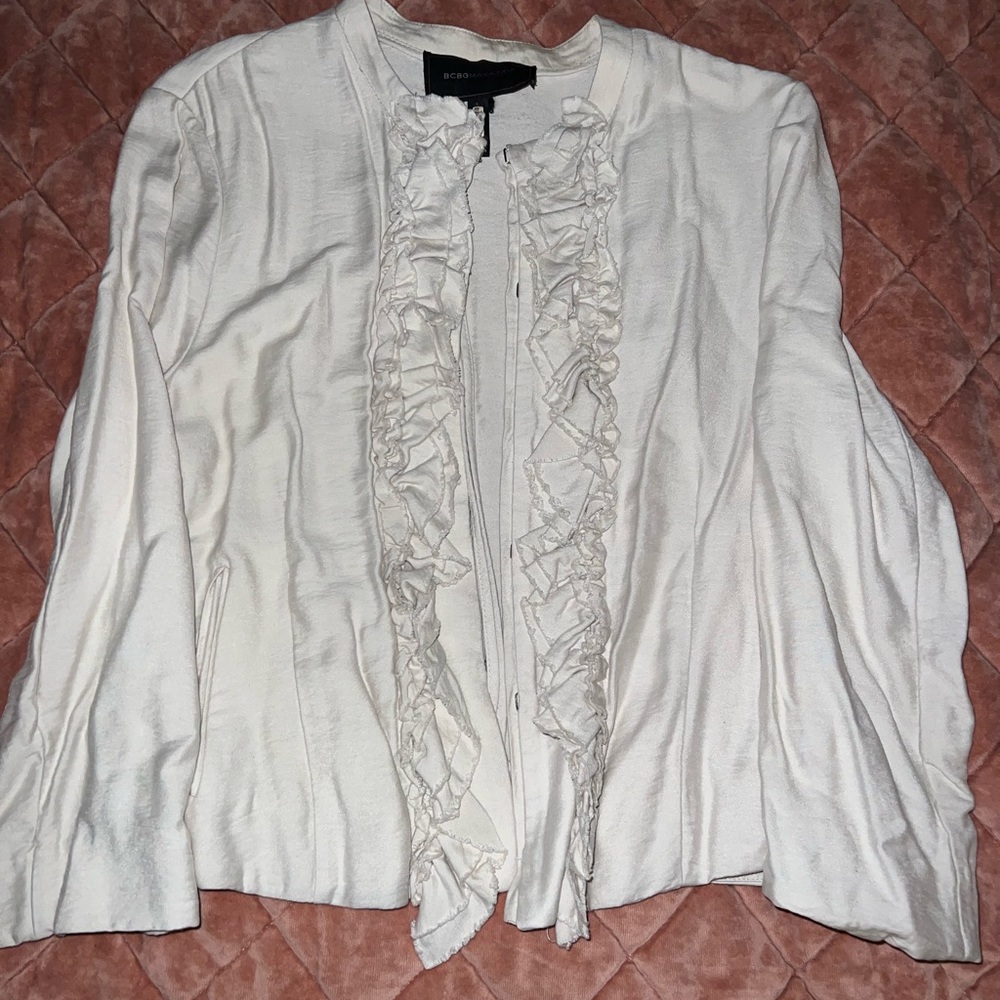 BCBG Ruffle Blazer/Jacket ASO Kate Middleton